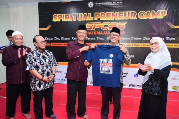 Wabup Syaefudin Buka Spiritual Preneur Camp, Ciptakan Ekonomi Kerakyatan Berbasis Pesantren