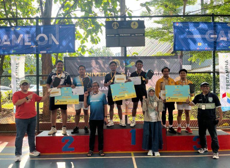 Keren! Tim Pickleball Indramayu Raih Juara I UI Pickleball Championship 2026